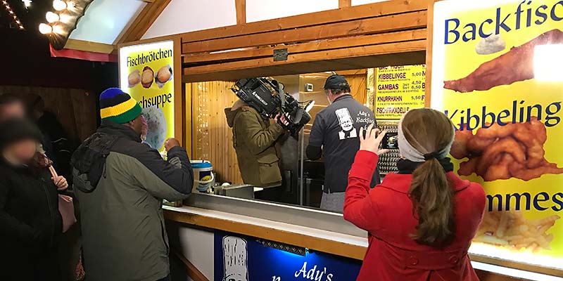 RTL Nord auf dem Wintermarkt